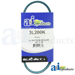 3L200K V-BELT 3/8X20
