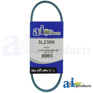 3L230K V-BELT 3/8X23