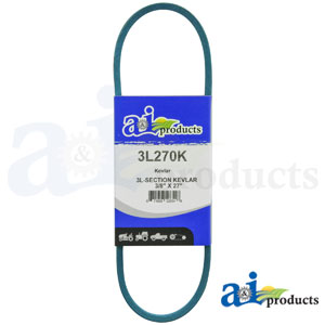 3L270K V-BELT 3/8X27