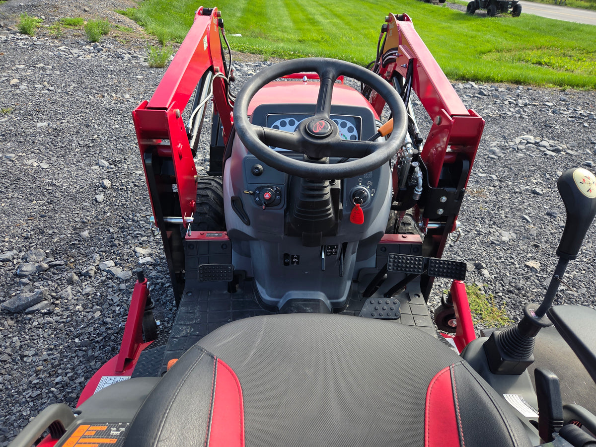 Mahindra Max 26XLT Hst Tractor w/ Loader and 60" Mower