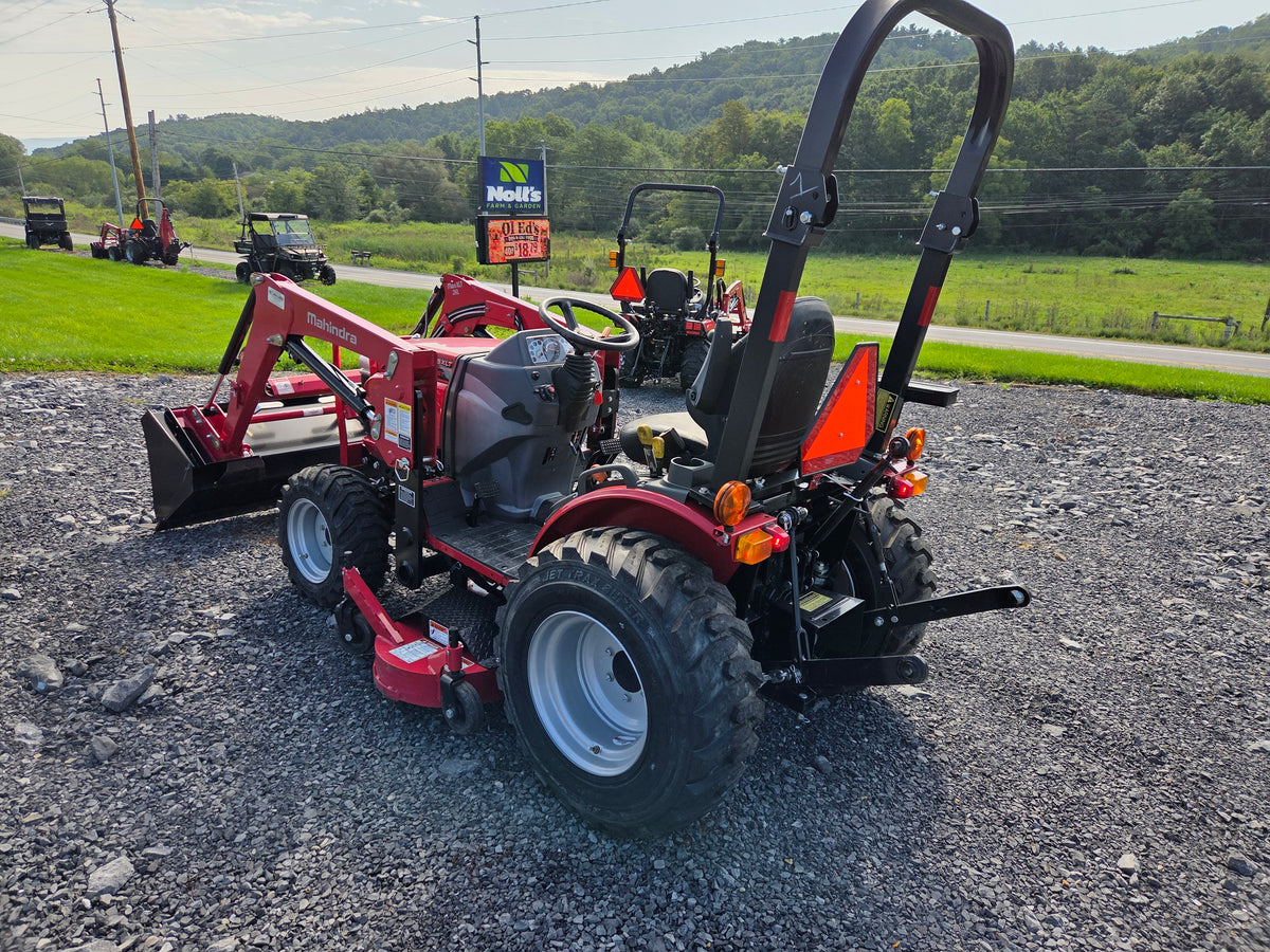 Mahindra Max 26XLT Hst Tractor w/ Loader and 60" Mower
