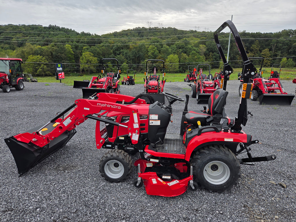 Mahindra 1120 Hst Tractor w/ Loader and 60" Mower