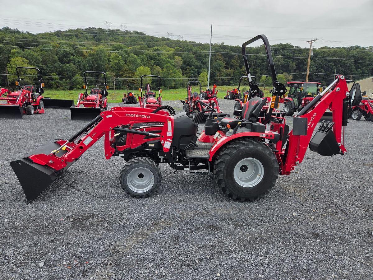 Mahindra 2126 Hst Tractor w/ Loader and Backhoe